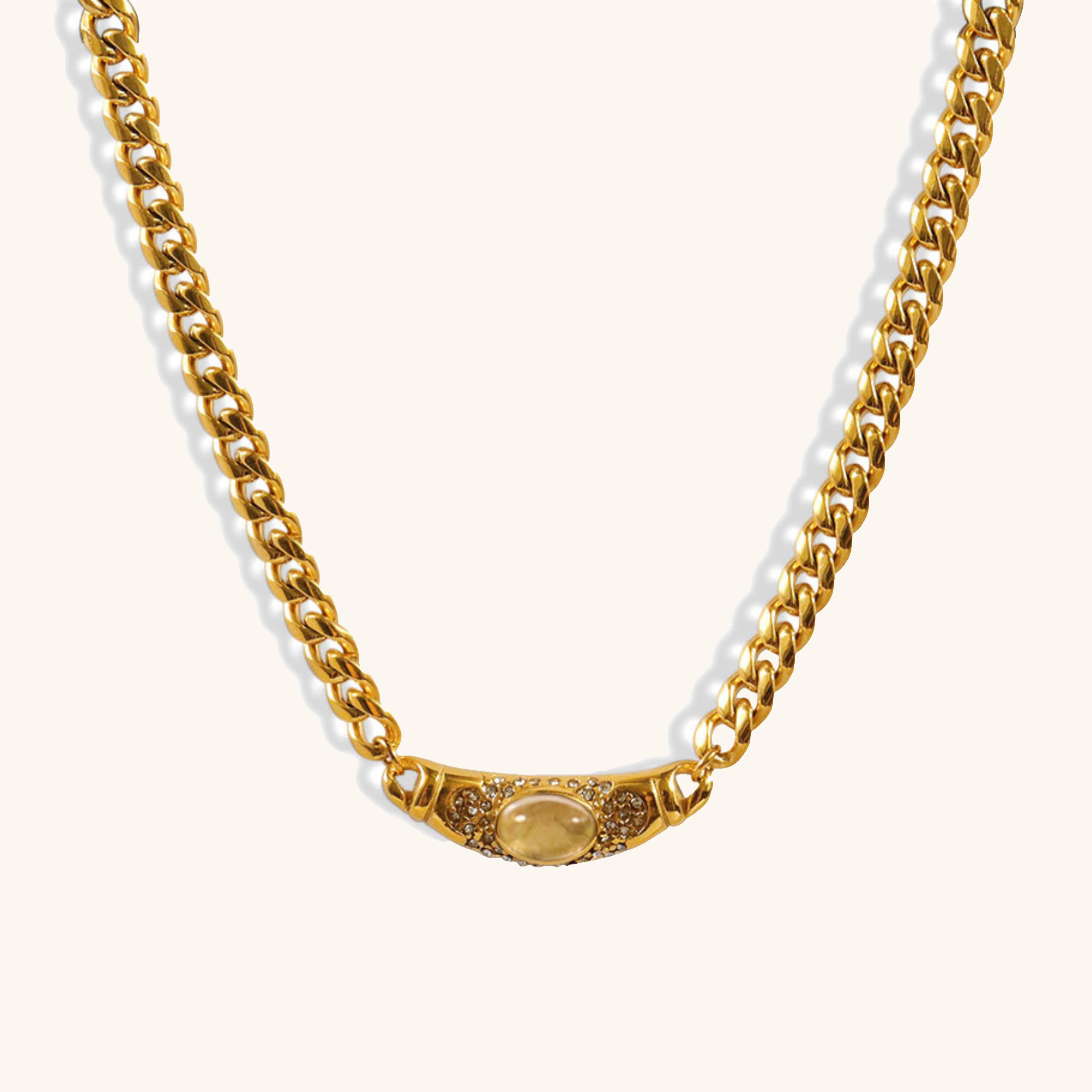 Jasmine - Vintage Gemstone Necklace — crafted for everyday quality. Jasmine - Vintage Gemstone Necklace — crafted for everyday quality.