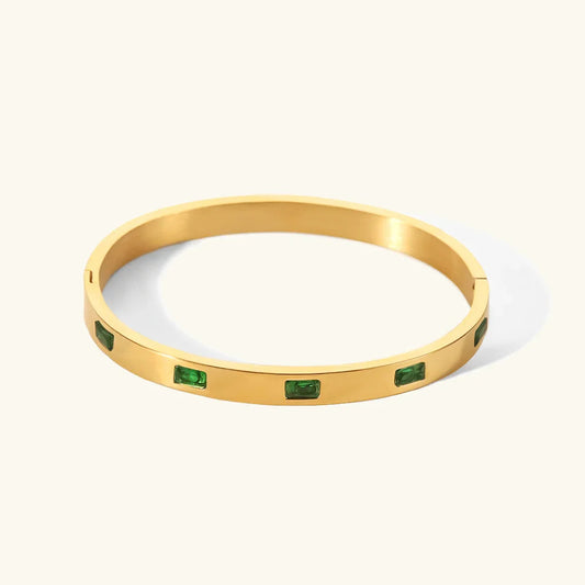 Eleanor - Rectangular Diamonds Bracelet — crafted for everyday quality.