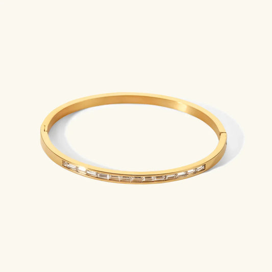 Orla - Gold Diamond Bangle — crafted for everyday quality.