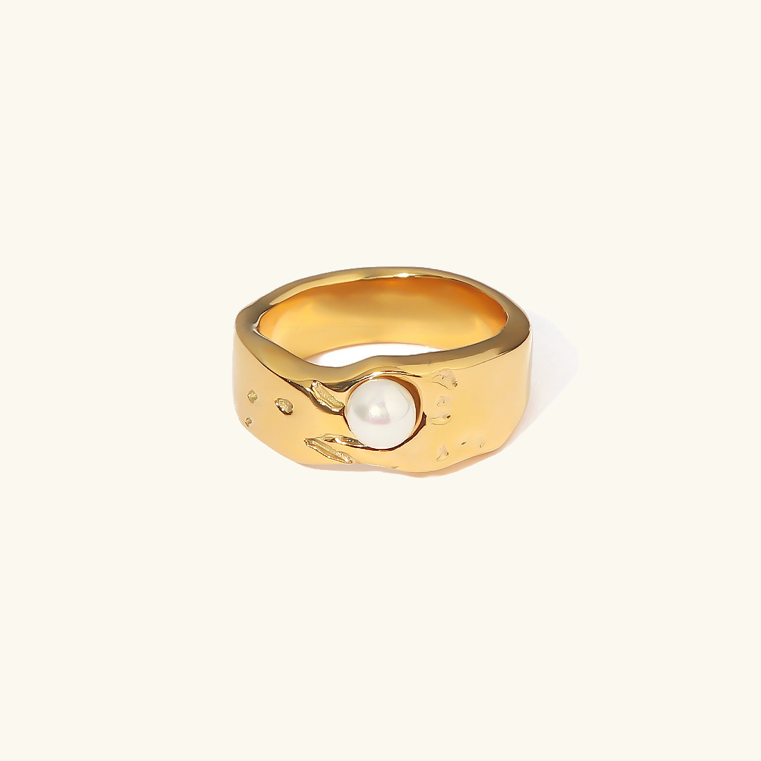 Cerulia - Freshwater Pearl Ring — bringing modern charm to your space. Cerulia - Freshwater Pearl Ring — bringing modern charm to your space.