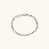 Rosemary - Bar Link Chain Bracelet — perfect for those who value comfort and design. Rosemary - Bar Link Chain Bracelet — perfect for those who value comfort and design.