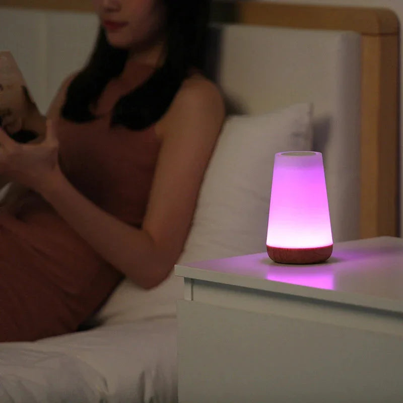 Wiederaufladbare Nachtlampe - Sanfte Beleuchtung - Tippensteuerung