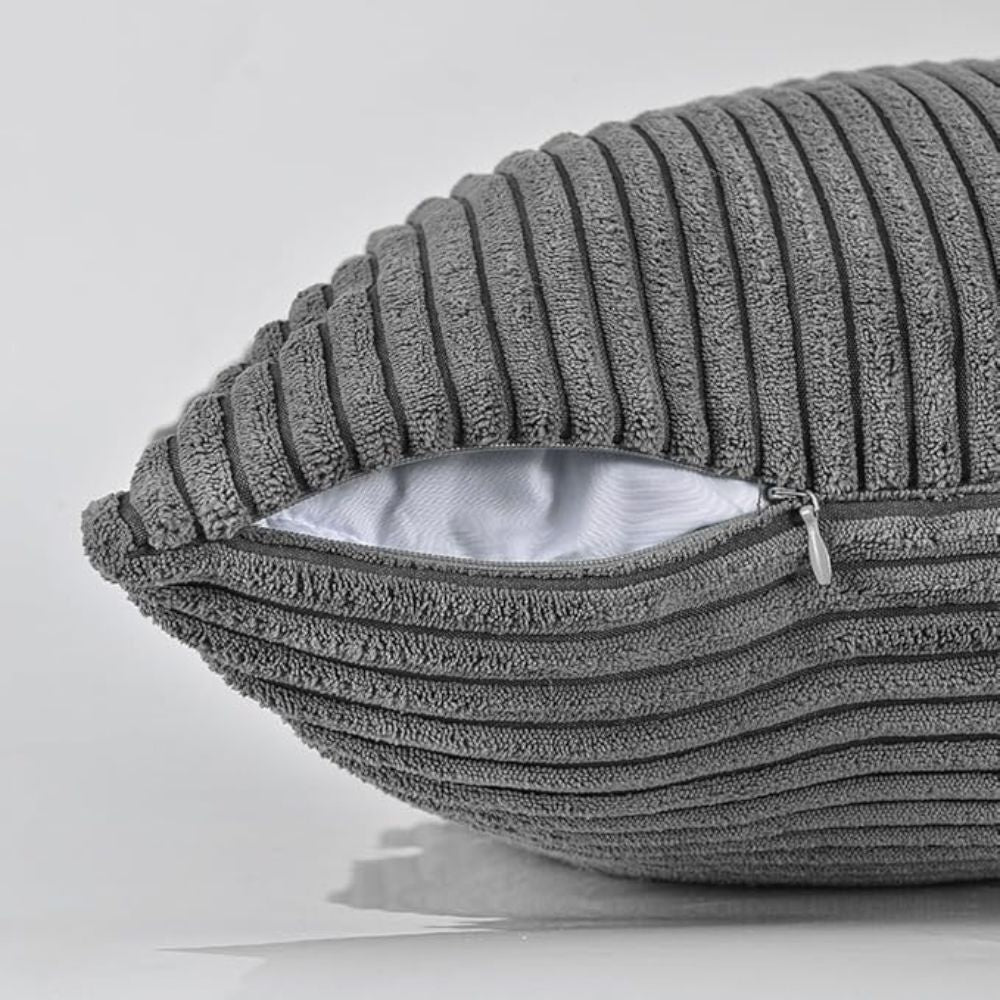 Chaussons en velours côtelé Rustieke