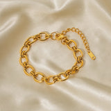 Betty - Loop Gold Bracelet — bringing modern charm to your space. Betty - Loop Gold Bracelet — bringing modern charm to your space.