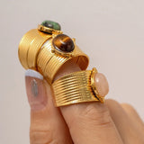 Paisley - Pearl Gold Ring — crafted for everyday quality. Paisley - Pearl Gold Ring — crafted for everyday quality.