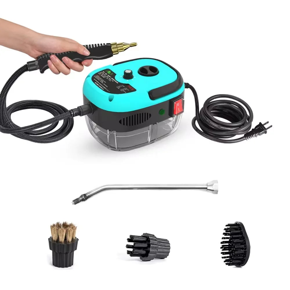 Dampfreiniger STEAMVOLT | 2500W Hochdruck | 3 Bar Dampfdruck | Für Küche, Bad & Haushalt
