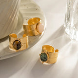 Paisley - Pearl Gold Ring — crafted for everyday quality. Paisley - Pearl Gold Ring — crafted for everyday quality.