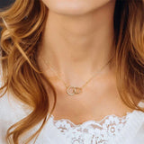 Esme - Classic Hoop Necklace — bringing modern charm to your space. Esme - Classic Hoop Necklace — bringing modern charm to your space.