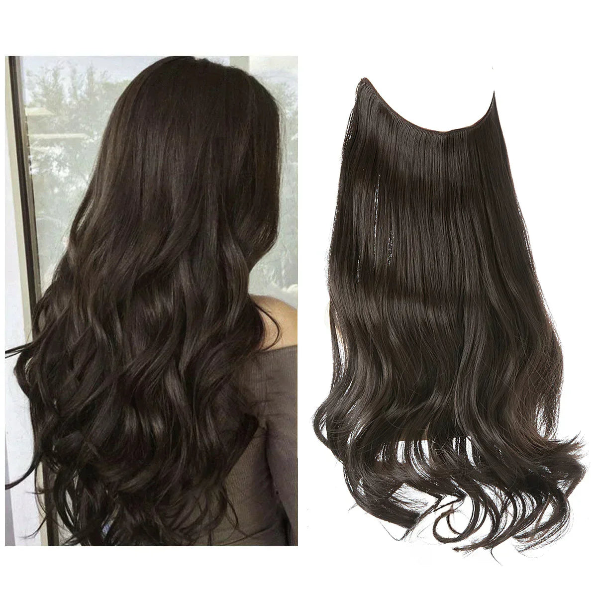 SecretHair | Qualitativ Echthaar-Extensions | 100% REMY-Qualität | Nahtloses Volumen & Länge | Natürlicher Glanz | Hitzebeständig & Langlebig