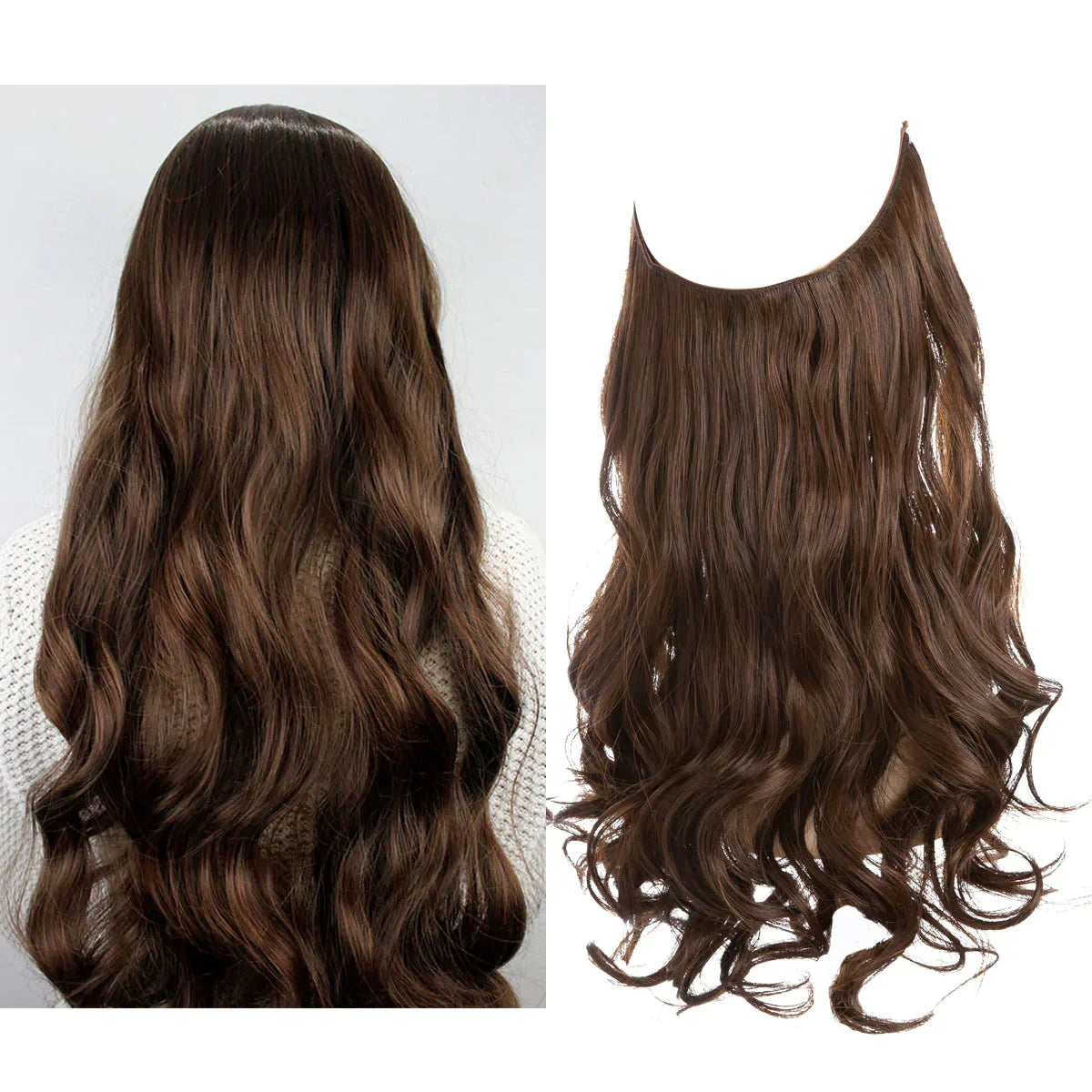 SecretHair | Qualitativ Echthaar-Extensions | 100% REMY-Qualität | Nahtloses Volumen & Länge | Natürlicher Glanz | Hitzebeständig & Langlebig