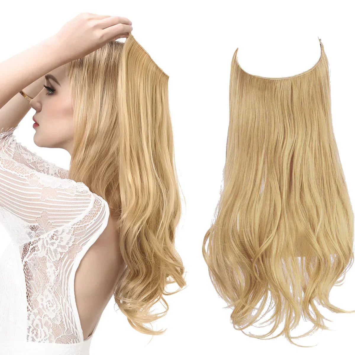 SecretHair | Qualitativ Echthaar-Extensions | 100% REMY-Qualität | Nahtloses Volumen & Länge | Natürlicher Glanz | Hitzebeständig & Langlebig