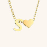 Mallory - Love Initial Letter Necklace — bringing modern charm to your space. Mallory - Love Initial Letter Necklace — bringing modern charm to your space.