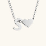 Mallory - Love Initial Letter Necklace — bringing modern charm to your space. Mallory - Love Initial Letter Necklace — bringing modern charm to your space.