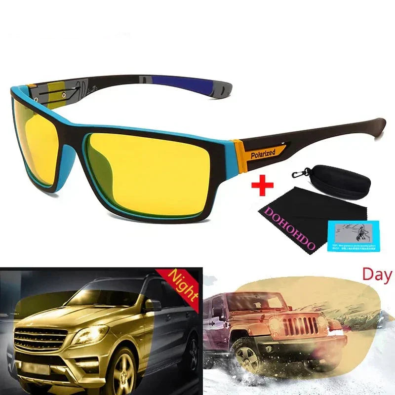 Nachtsicht Polarisierte Fahrer Sonnenbrille