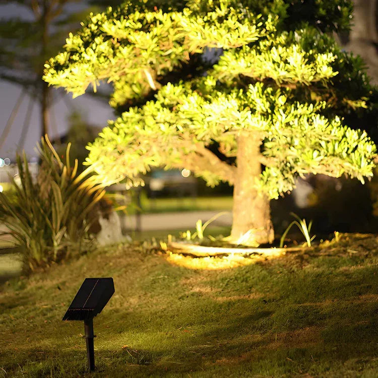 Solar LED Spotlight - Solarbetriebene Sicherheitslichter - Außenstrahler