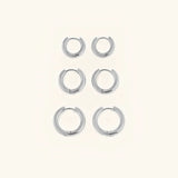 Bea - Classic Round Hoop Earrings — perfect for those who value comfort and design. Bea - Classic Round Hoop Earrings — perfect for those who value comfort and design.