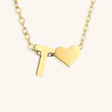 Mallory - Love Initial Letter Necklace — bringing modern charm to your space. Mallory - Love Initial Letter Necklace — bringing modern charm to your space.