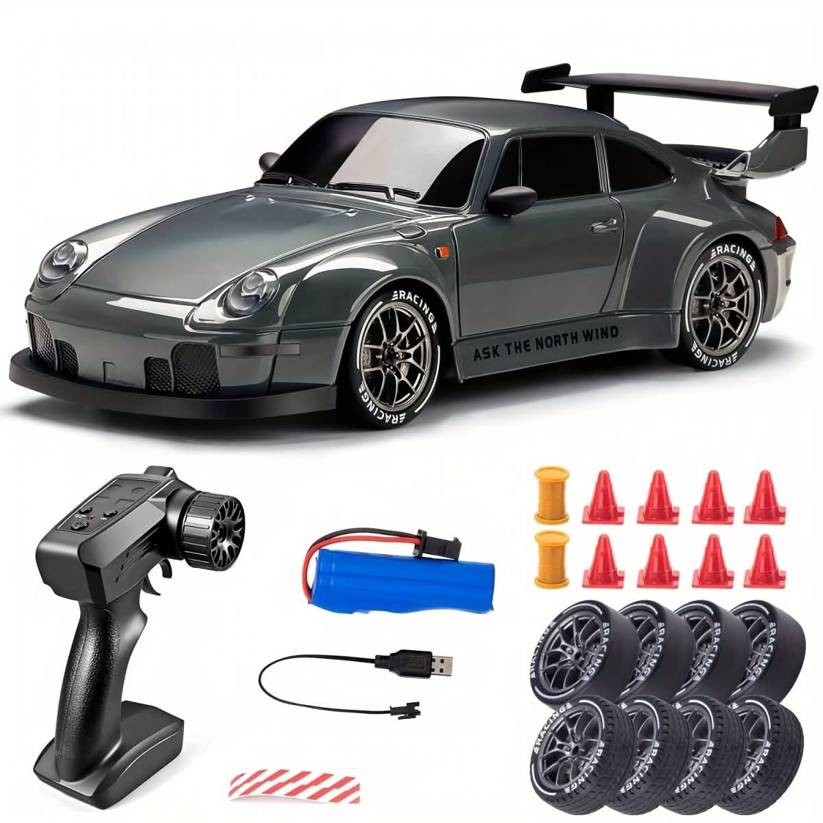 DRIFTRACER – RC Auto für LED Drift & 4WD Spaß