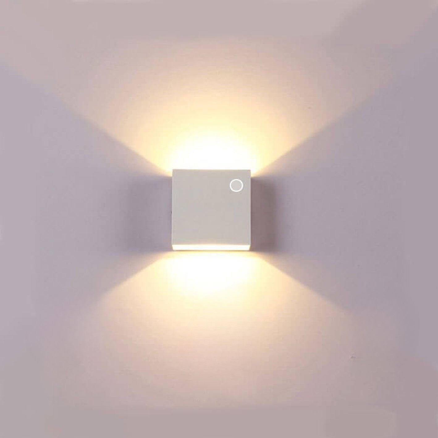 Wireless Motion Sensor LED Wall Light for Indoor & Outdoor Security