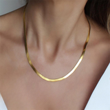 Flora - Bold Herringbone Necklace — bringing modern charm to your space. Flora - Bold Herringbone Necklace — bringing modern charm to your space.