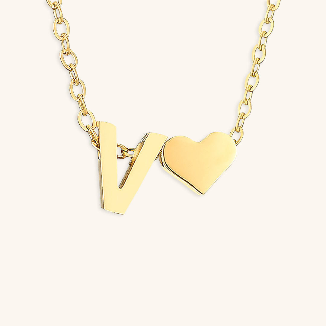 Mallory - Love Initial Letter Necklace — bringing modern charm to your space. Mallory - Love Initial Letter Necklace — bringing modern charm to your space.