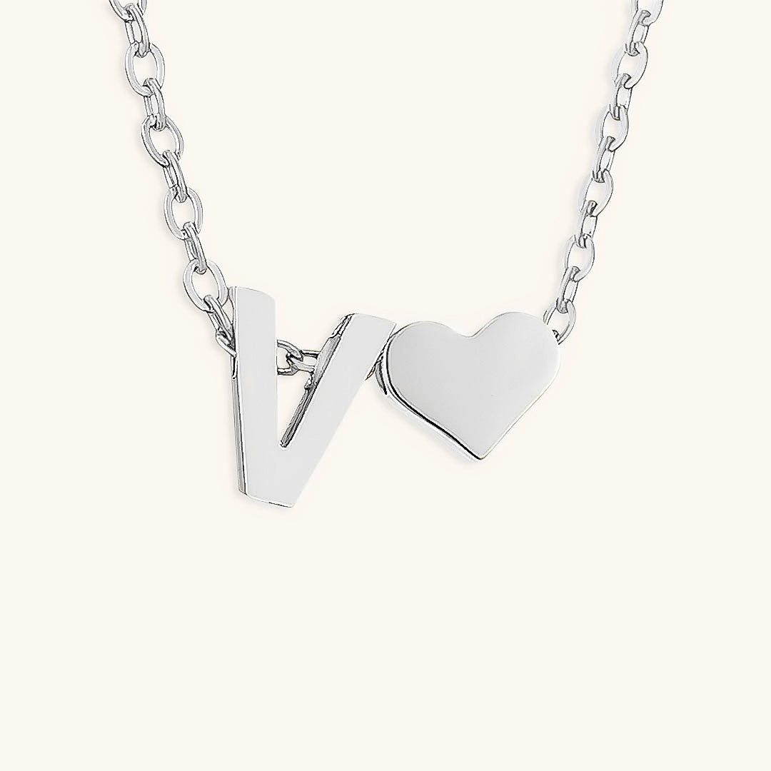 Mallory - Love Initial Letter Necklace — bringing modern charm to your space. Mallory - Love Initial Letter Necklace — bringing modern charm to your space.
