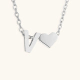 Mallory - Love Initial Letter Necklace — bringing modern charm to your space. Mallory - Love Initial Letter Necklace — bringing modern charm to your space.