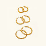 Zadie - Hoop Earrings — perfect for those who value comfort and design. Zadie - Hoop Earrings — perfect for those who value comfort and design.
