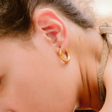 Zadie - Hoop Earrings — perfect for those who value comfort and design. Zadie - Hoop Earrings — perfect for those who value comfort and design.