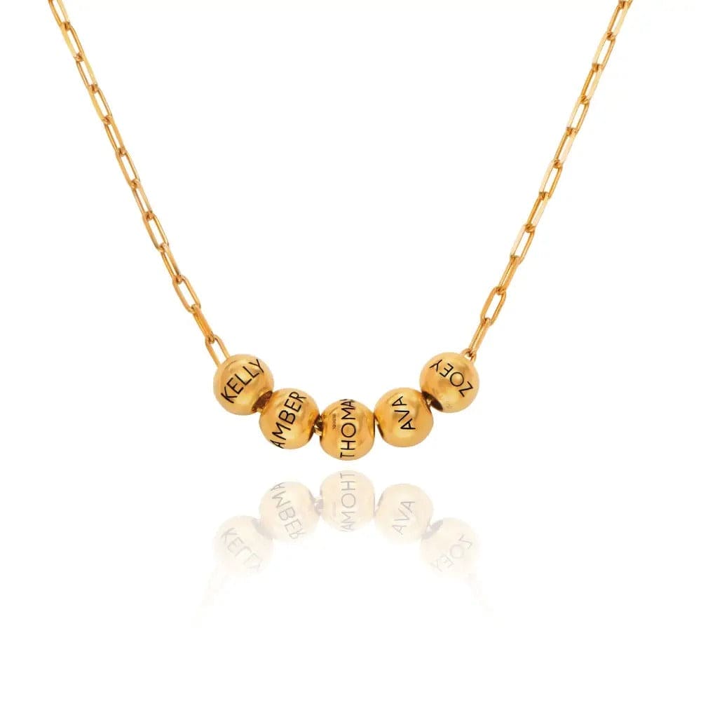 Elara – Personalised Bead Necklace — crafted for everyday quality. Elara – Personalised Bead Necklace — crafted for everyday quality.