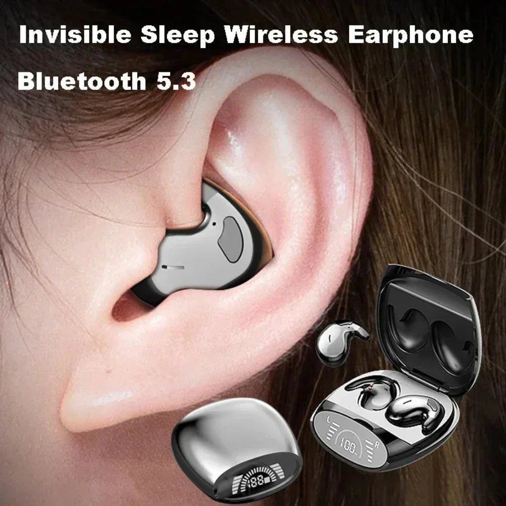 Kabellose Bluetooth-Ohrhörer, HiFi-Sound, Geräuschunterdrückung, wasserdicht
