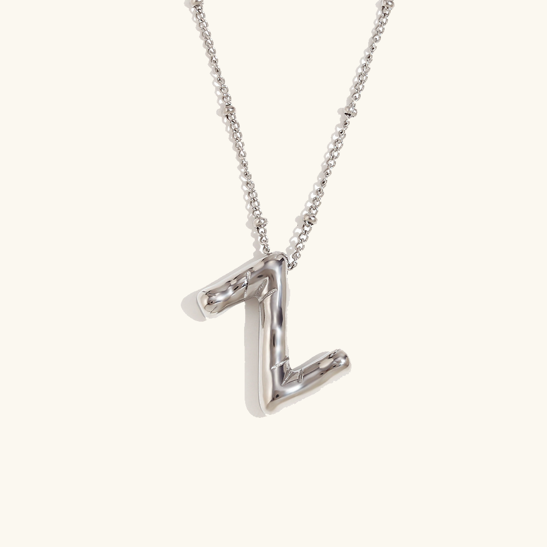Arabella - Balloon Letter Initial Necklace — crafted for everyday quality.