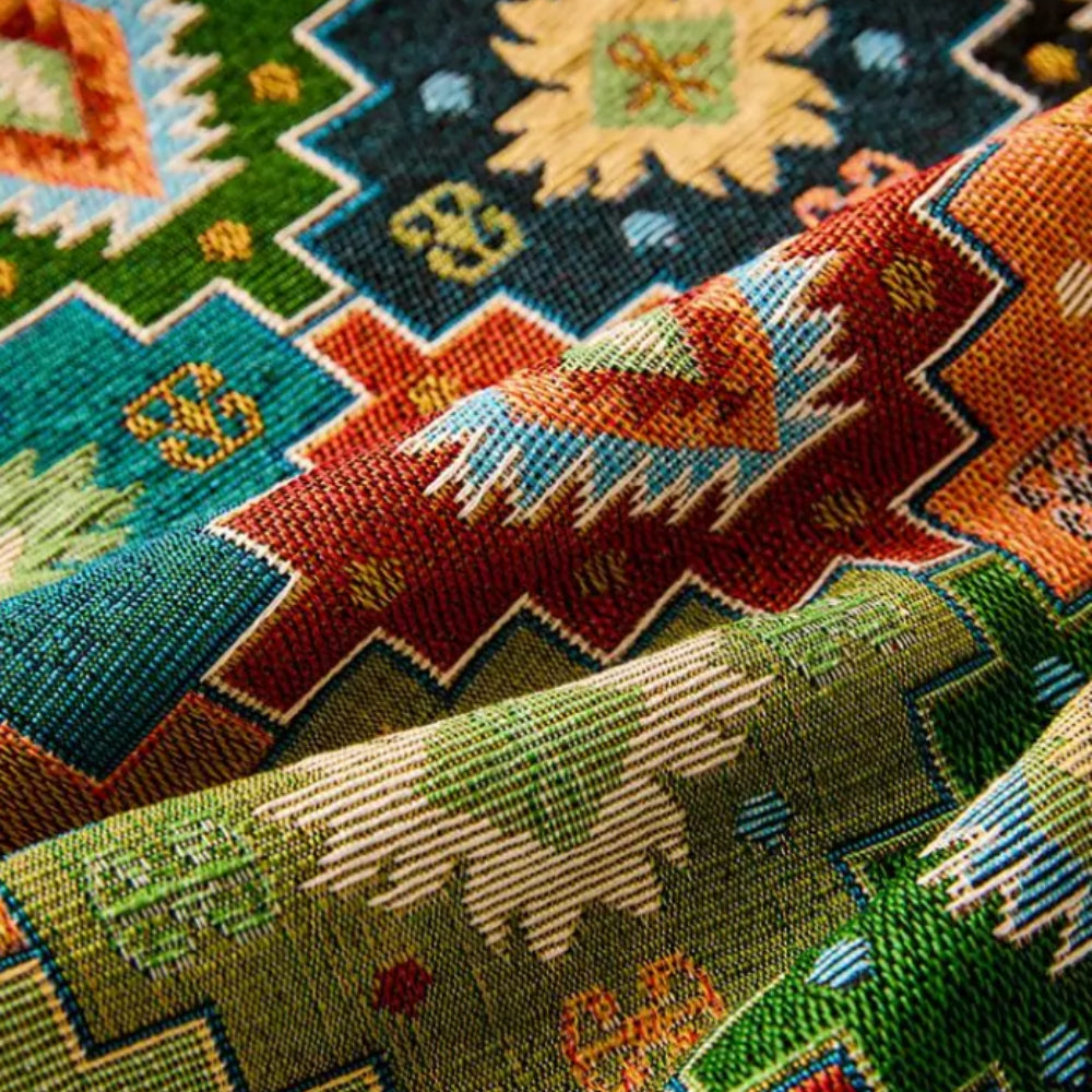 Zahara Geometrisch Tribale Kilim Bankbedekking