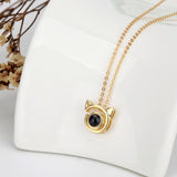 Delina - Personalized Photo Projection Cat Necklace — perfect for those who value comfort and design. Delina - Personalized Photo Projection Cat Necklace — perfect for those who value comfort and design.