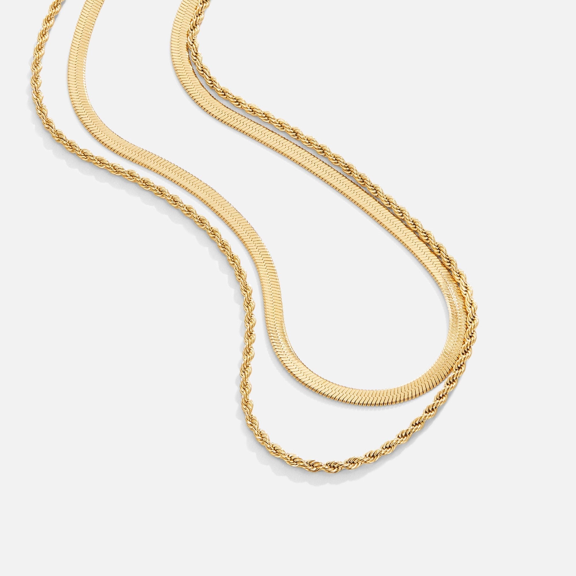 Sabrina - Layered Necklace — crafted for everyday quality. Sabrina - Layered Necklace — crafted for everyday quality.
