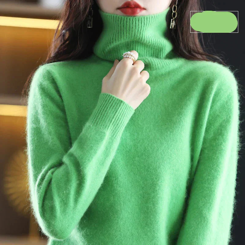 Weicher Rollkragenpullover aus Kaschmir | Damen