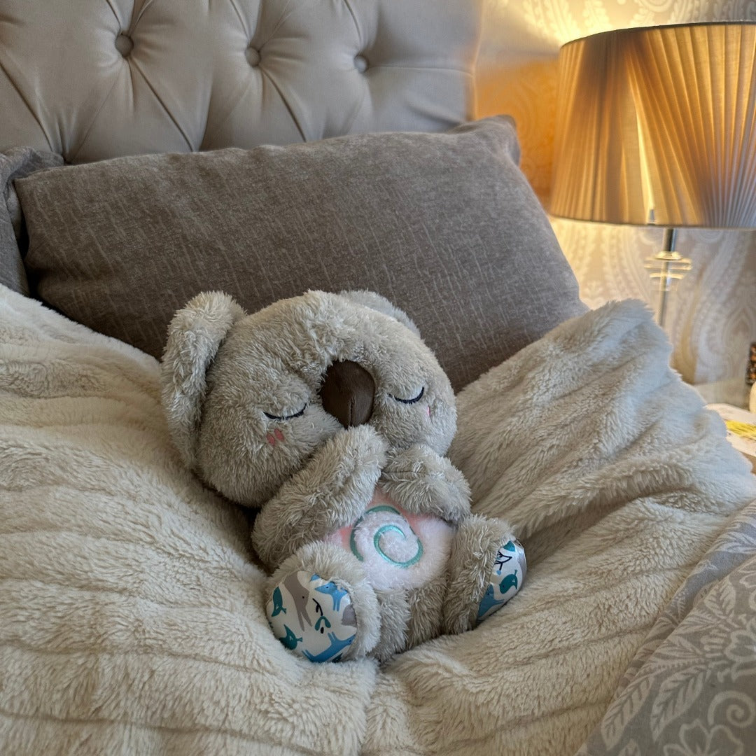Atmendes Plüschtier | Koala-Plüschtier für Entspannung & Schlafhilfe | SleepKoala