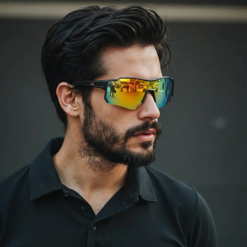 Sport Sonnenbrille - UV-Schutz - Polycarbonat | Spyn