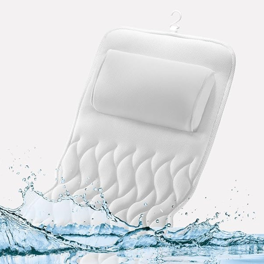 Badewannen-Kissen | Ergonomisches Badekissen | Komfortabel in der Badewanne | Badelux