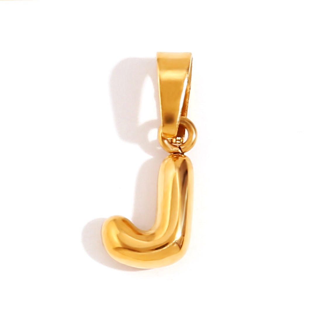 Esme - Bubble Letter Necklace Gold — crafted for everyday quality. Esme - Bubble Letter Necklace Gold — crafted for everyday quality.