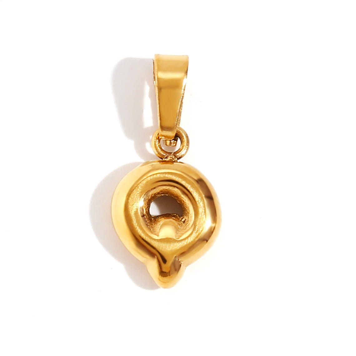 Esme - Bubble Letter Necklace Gold — crafted for everyday quality. Esme - Bubble Letter Necklace Gold — crafted for everyday quality.