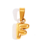 Esme - Bubble Letter Necklace Gold — crafted for everyday quality. Esme - Bubble Letter Necklace Gold — crafted for everyday quality.