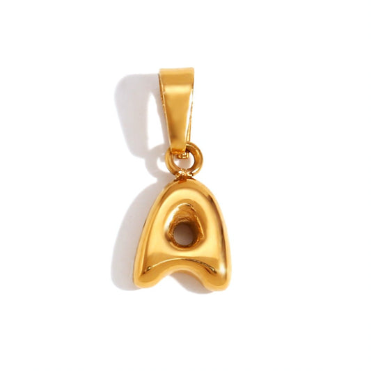 Esme - Bubble Letter Necklace Gold — crafted for everyday quality.