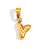Esme - Bubble Letter Necklace Gold — crafted for everyday quality. Esme - Bubble Letter Necklace Gold — crafted for everyday quality.