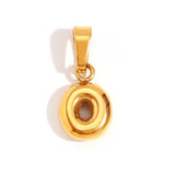 Esme - Bubble Letter Necklace Gold — crafted for everyday quality. Esme - Bubble Letter Necklace Gold — crafted for everyday quality.
