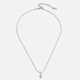 Esme - Bubble Letter Necklace Silver — designed to inspire your lifestyle. Esme - Bubble Letter Necklace Silver — designed to inspire your lifestyle.
