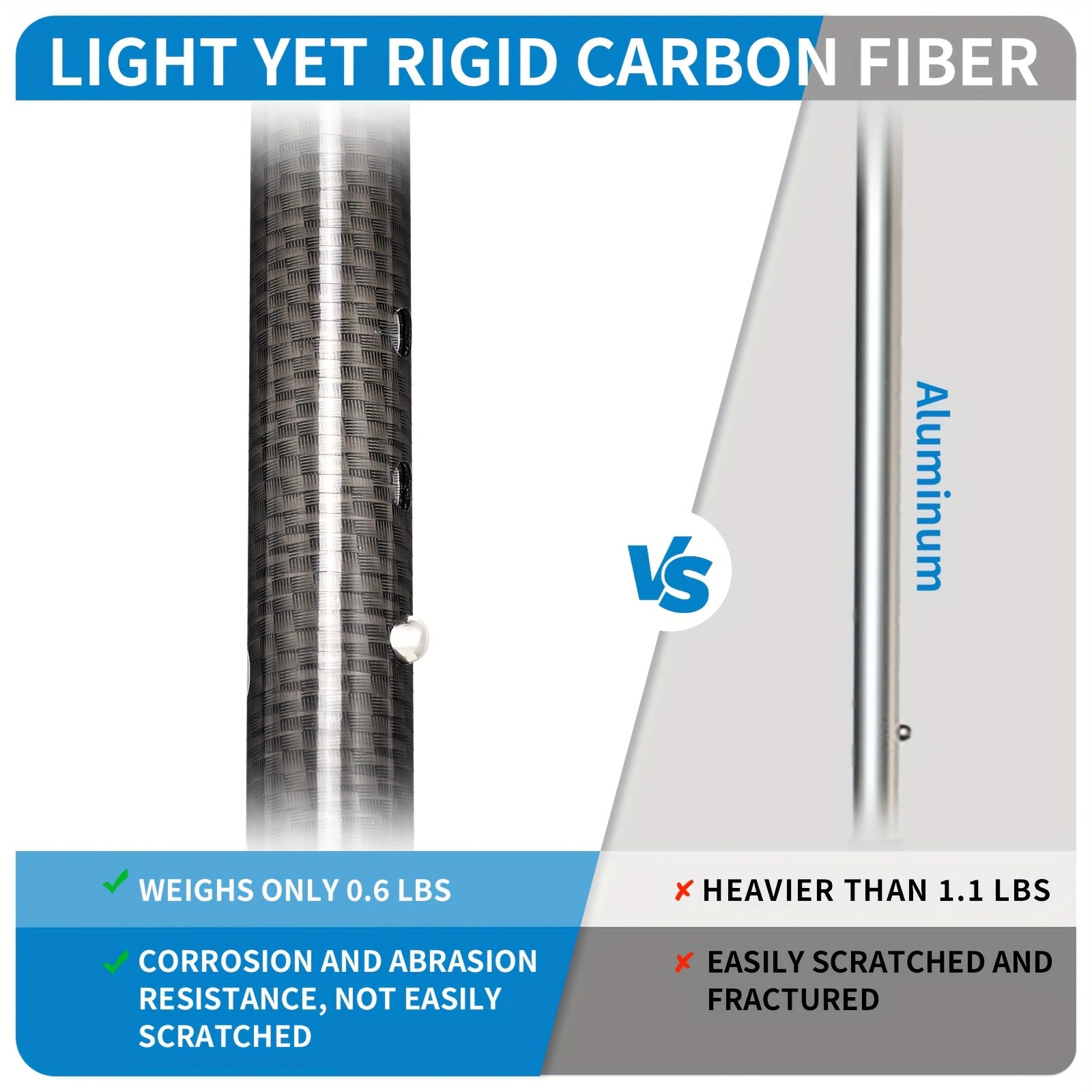 Gehstock aus Carbon – Ultraleicht & Höhenverstellbar