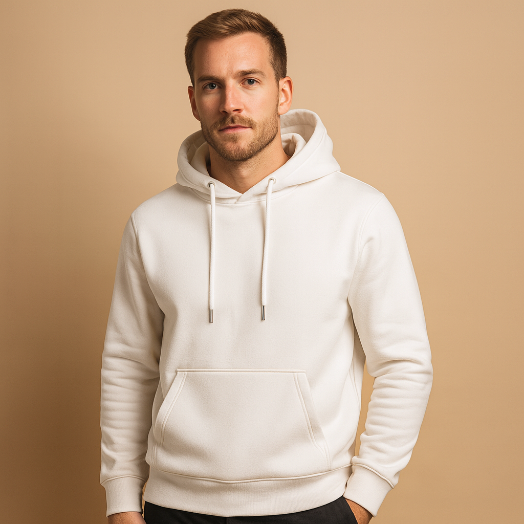 Heren Hoodie met Koordkap | Casual Fit en Moderne Everyday Style