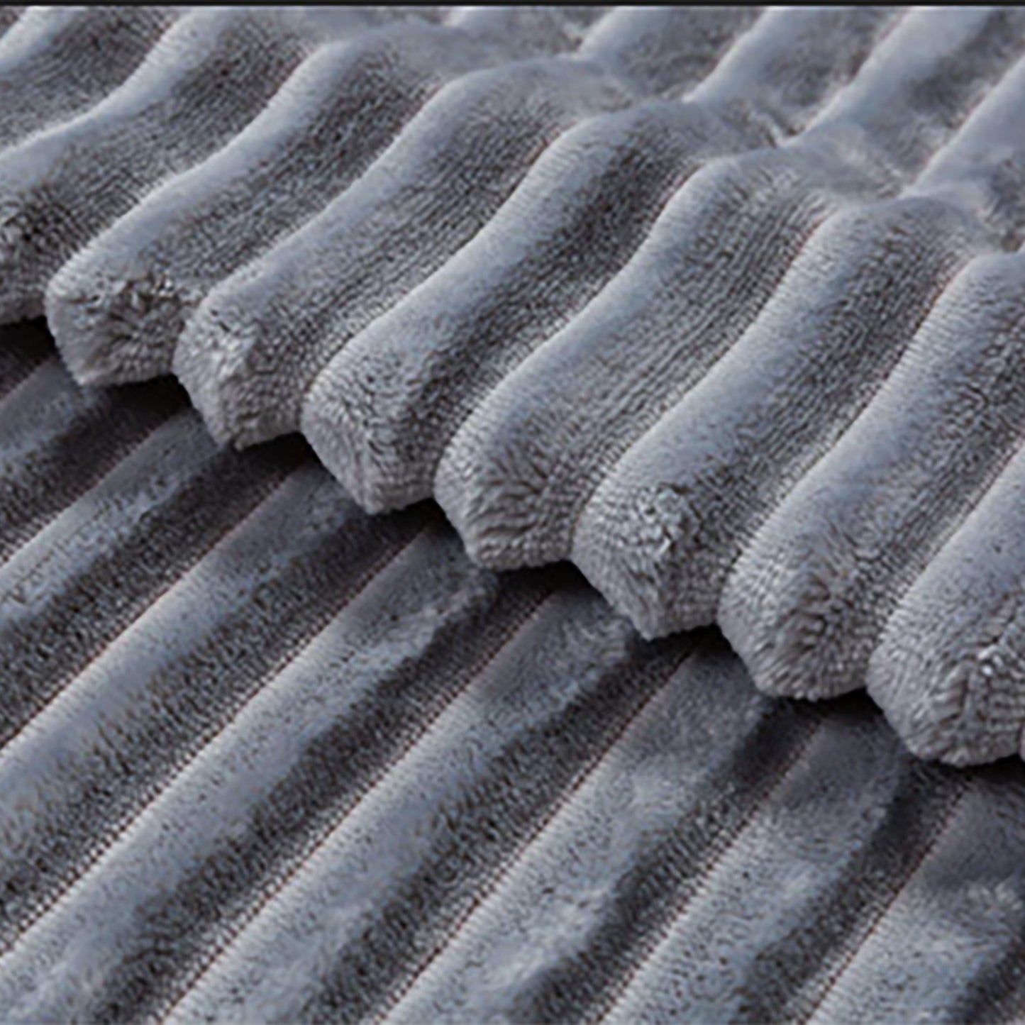 Neo Grijze Elektrische Deken Verwarmde Fleece Overdeken