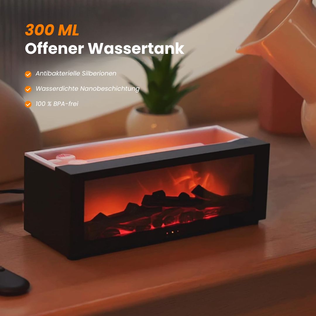 Aroma Diffuser | Elektrische Aroma Lampe mit Flammeneffekt | AromaFlame